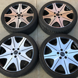 再投稿！225/40R18 LEGZASホイール セレナ、ノアなどに