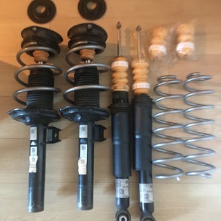 COX スプリング ゴルフ7ハイライン用 純正ショックアブソーバーとセット