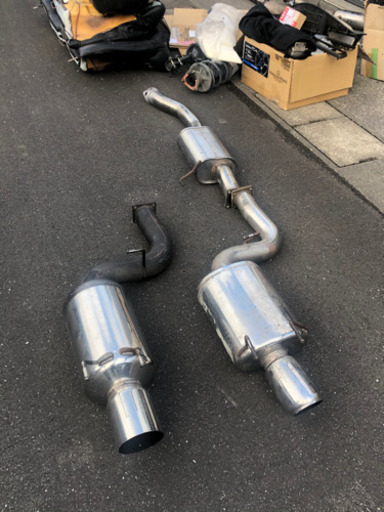 日産スカイラインR32GT-R用HKS/APEXI 車検対応マフラー