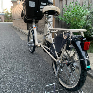 子供乗せギア付き自転車(3人乗り) 丸石　ふらっかーずシュシュ【直接受渡希望】の画像
