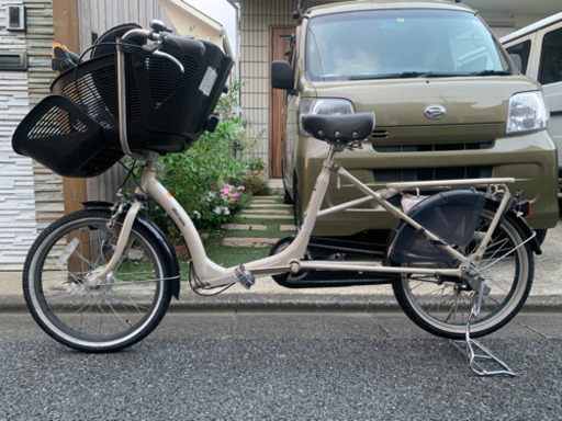 子供乗せギア付き自転車(3人乗り) 丸石　ふらっかーずシュシュ【直接受渡希望】