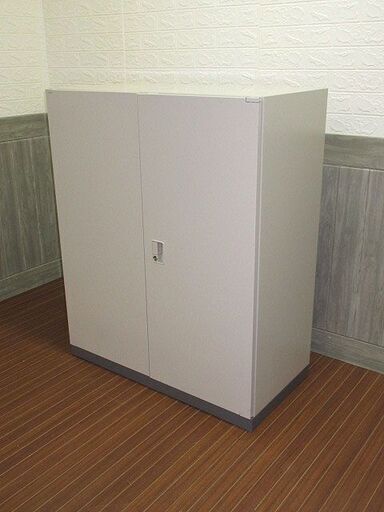 【在庫処分セール】stp-0056　コクヨ　ビジネスウォールNタイプ　両開き書庫　三段　BWN-S59F1N　両開き扉　3段　スチール製　KOKUYO　オフィス　キャビネット　書庫　書架