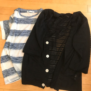 メンズシャツ&カーディガン　2着
