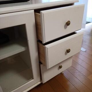 アンティーク　猫脚　TVボードの画像