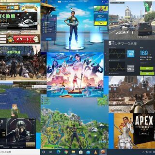 ゲーミングPC フォートナイト ﾚｲﾝﾎﾞｰｼｯｸｽｼｰｼﾞAPEX Win10の画像