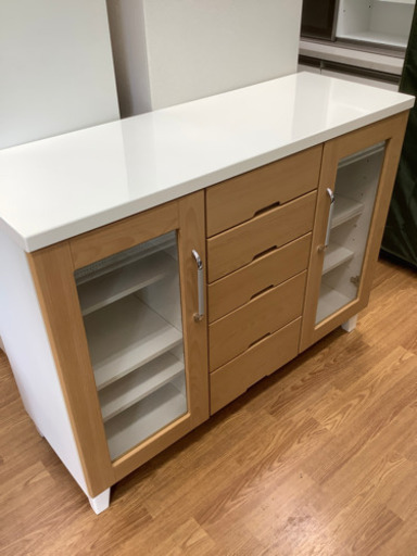 【ニトリ】キッチンキャビネット売ります！！
