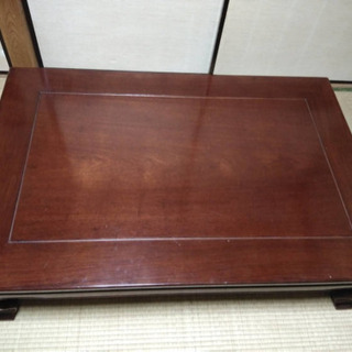 座卓(サイズ:約W121×D81×H33mm) (9月27日まで販売)