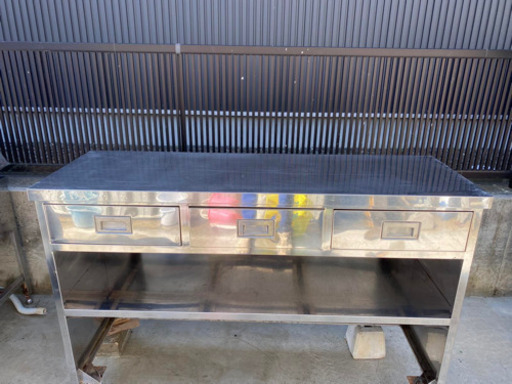 ステンレス作業台　流し台　厨房器具　ドッグバス　ペット風呂　業務用機器