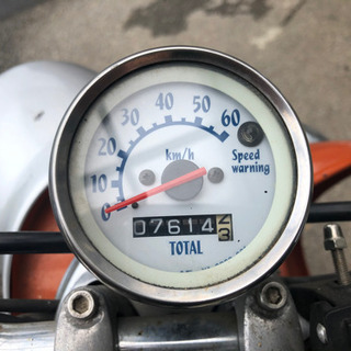ヤマハ ビーノ オレンジ 7000km まだまだ乗れます！の画像
