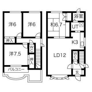 🎰【白石区★4LDK】無料駐車場付きのレア物件★☆近隣にスーパー・コンビニがあって便利♪ - 札幌市