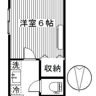 ★家電レンタル対象物件★1Ｋ・３．７万円・仲介手数料無料★ＴＹハウス玉村Ⅱ　1Ｆ − 群馬県