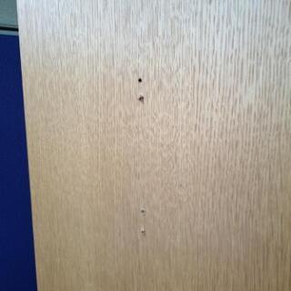 ワケアリ！！　収納棚　３段収納BOX扉付きの画像