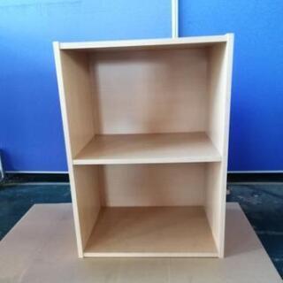 ワケアリ！！　カラーボックス　２段