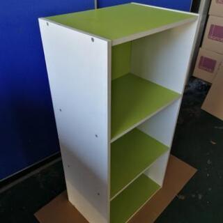 カラーボックス　３段の画像