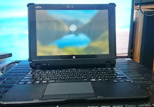 バッテリー良好 富士通 Winタブレット ARROWS Tab Q506/ME