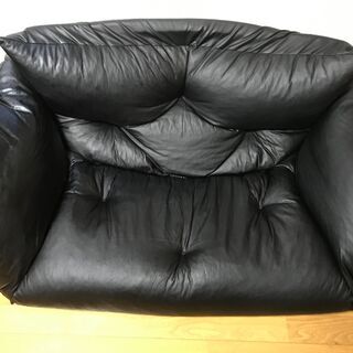 カウチソファ ロンド ブラック