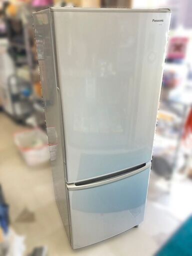 Panasonic/パナソニック ノンフロン冷凍冷蔵庫 262L 2014年製 NR-B265B-S 2ドア シンプル 【自社配送は札幌市内限定】