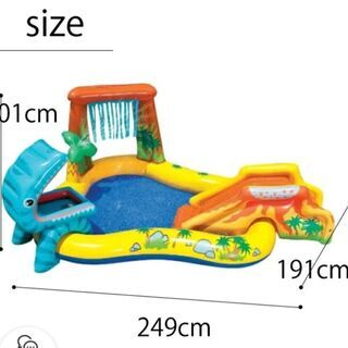 自宅プールの画像