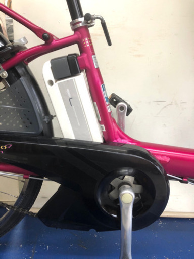 ブリヂストン アンジェリーノ　26インチ 3人乗り 8.9ah ピンク　電動自転車　電動アシスト