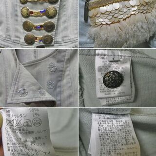 【FA】RITSUKO SHIRAHAMA リツコ シラハマ デニム ジャケットの画像