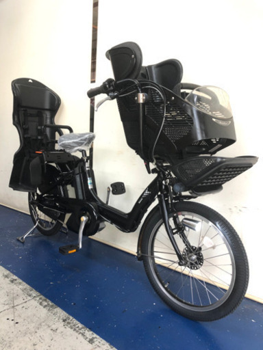 ブリヂストン アンジェリーノ　20インチ 3人乗り 8.9ah 黒色　電動自転車