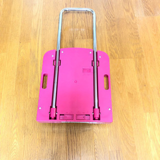 値下げ 折りたたみ台車 ピンク YAMAZEN