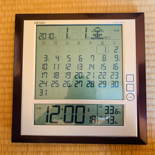 SEIKO セイコー　掛時計　電波時計　クロック　SQ421B