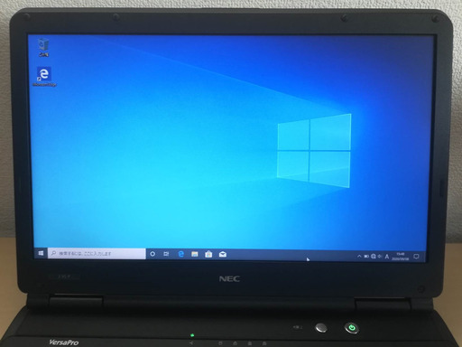(お打合せ中)ノートパソコンA NEC VersaPro VJ24LL-F CPU:core i3 メモリ:4GB HDD:250GB
