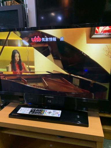 MITSUBISHI ブルーレイ内蔵　29型　液晶テレビ　2013年　中古　LCD-V29BHR4