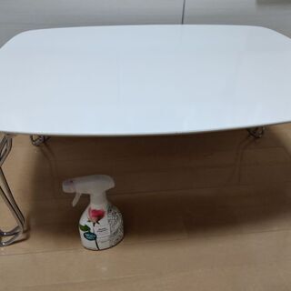 ホワイト☆ローテーブルの画像
