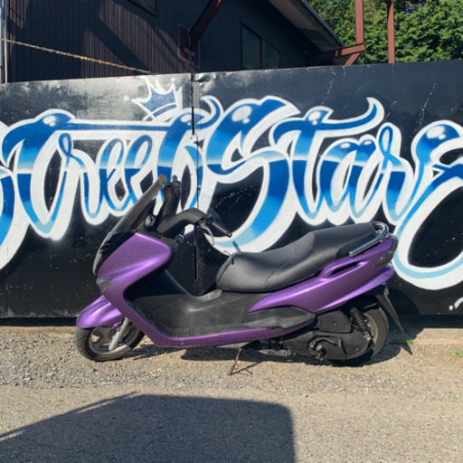 値段交渉可能　パープルメタリック　マジェスティ125 FI 実働　絶好調