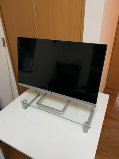 HPモニター27er + ガラスモニタースタンド