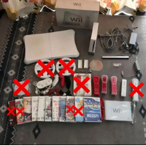 Wii 本体➕ソフト枚セット　➕いろいろ♪