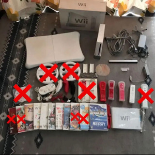 Wii 本体➕ソフト枚セット　➕いろいろ♪    