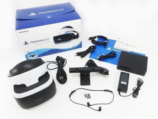 【VR】 Camera同梱版 | 付属品全て完備！長引くコロナ禍をPSVRで乗り切るのはいかがでしょう！