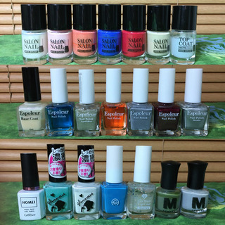 マニキュア40本以上ネイルシールセットの画像