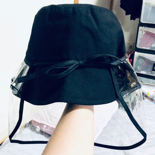 防御フェイス付きキャップ帽子の画像