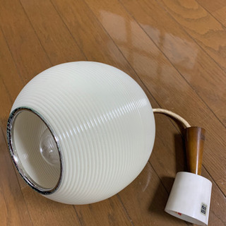 商談完了　電気の傘…電球付き