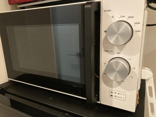 【美品】電子レンジ　半年間使用