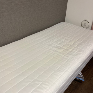 【無印良品】脚付きシングルベッド