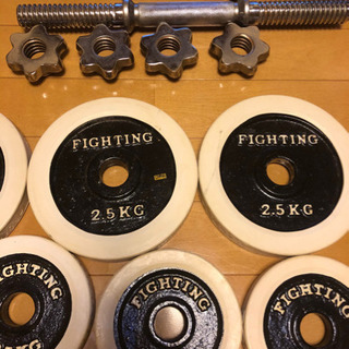 FIGHTING ダンベルセット　の画像