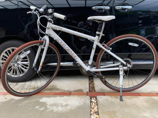 ルイガノ (Louis Garneau) クロスバイク ※難あり。15キロ圏内有料でよければ配送します。