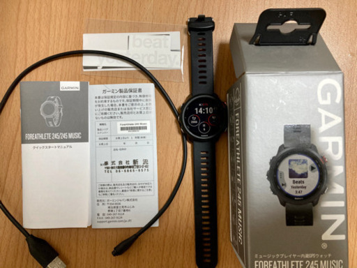 Garmin Foreathlete245 Music ガーミン フォアアスリート　ミュージック