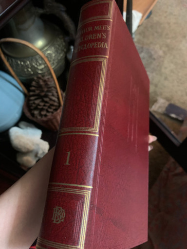 arthur mee's children's encyclopedia 古本 洋書