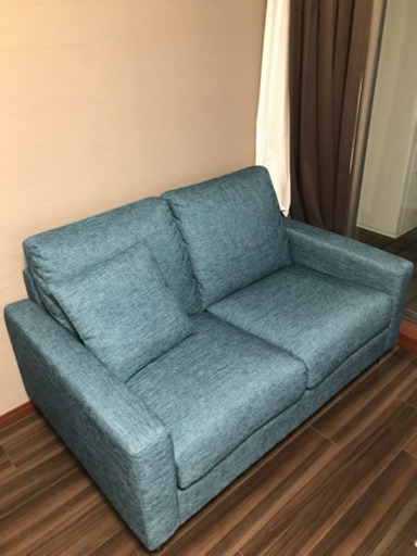 【超美品】ニトリ製　2人掛けソファ (値下げしました)