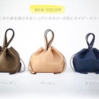 【新品】【選べる10カラー】巾着バッグ ハンドバッグ 合成皮革 巾着 バッグ ショルダー ドロスト ミニバッグ フェイクレザー 革 可愛い 女の子 2WAY 軽量 ブラック グレー ホワイト ピンク キャメル イエロー グリーン レディースの画像