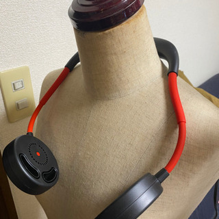 肩掛けファン　ほぼ新品の画像