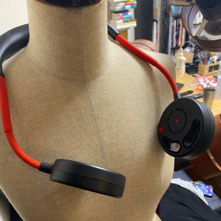 肩掛けファン　ほぼ新品の画像