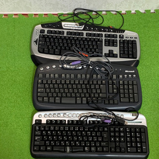 キーボード ジャンク ３点セット マイクロソフト 他 