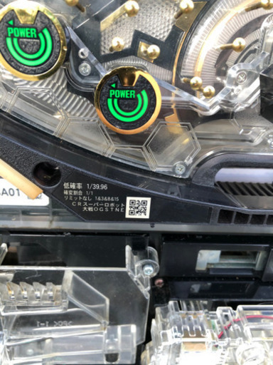 パチンコ実機　スーパーロボット大戦　40